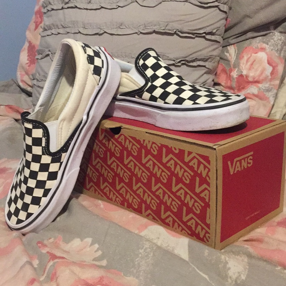 Classic slip on Vans. Size women’s seven.